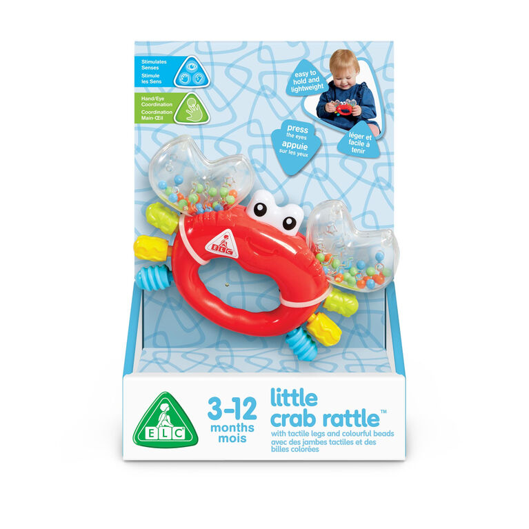 Early Learning Centre hochet en forme de petit crabe - Notre Exclusivité
