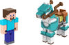 Minecraft Steve And Armored Horse Figures