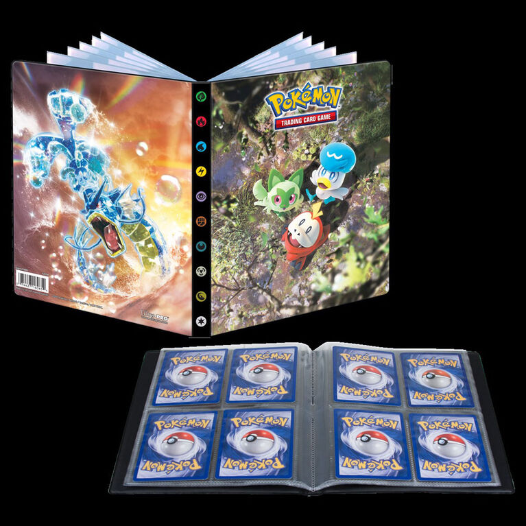 Pokemon Scarlet & Violet 4 Pocket Portfolio
