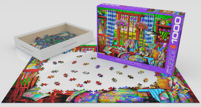 Eurographics Favourite Pasttimes 1000 Piece Patchwork