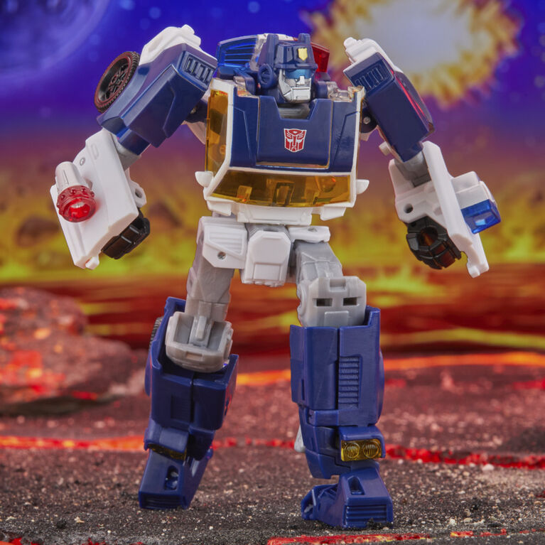 Transformers Legacy United Deluxe Class Rescue Bots Universe Autobot Chase Action Figure