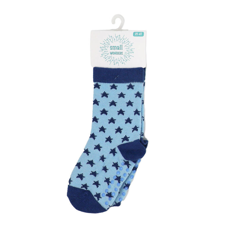 Small Wonder - Toddler  Sock, Blue Star 2T-4T