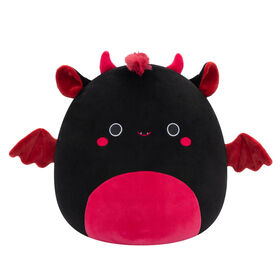 Squishmallows 12" Plush - Rebecca the Black and Maroon Jersey Devil