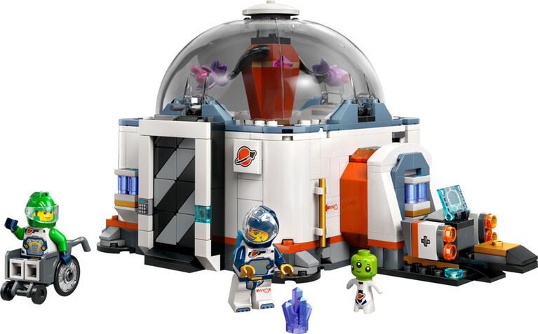 Ensemble de construction de jouet LEGO City Le labo scientifique de l'espace 60439