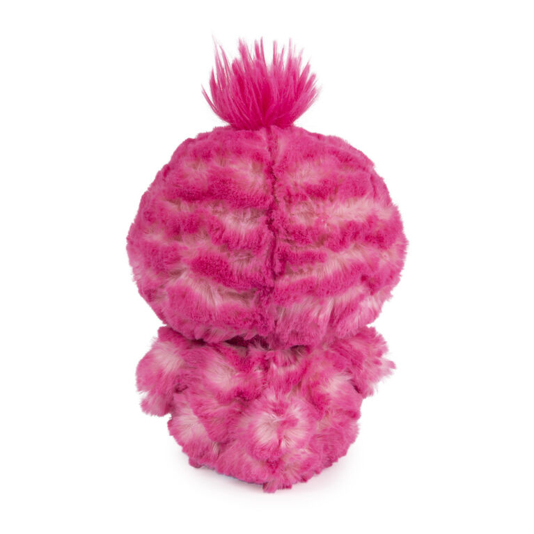 P.Lushes Designer Fashion Pets Flo West Flamingo Stuffed Animal, Hot Pink, 6"