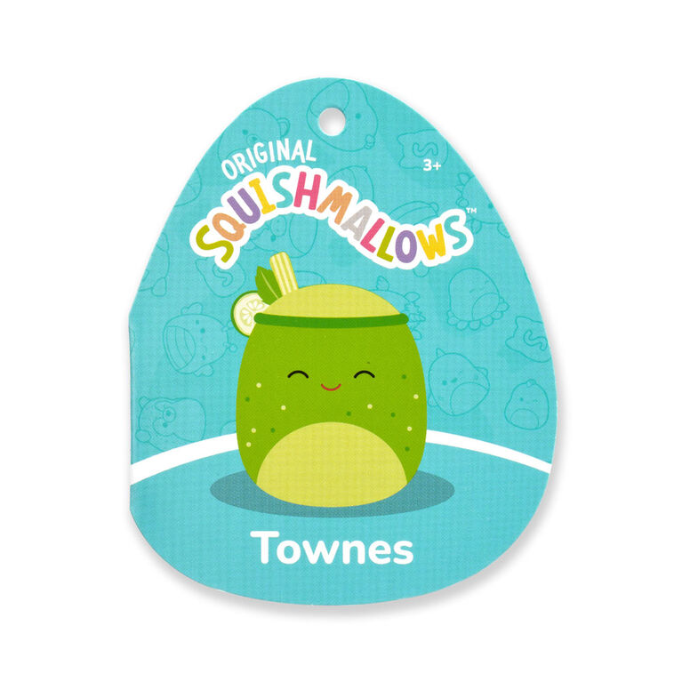 Squishmallows 12" Plush - Townes the Green Juice with Closed Eyes