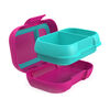 Bentgo Kids Snack Container  FuchsiaTeal