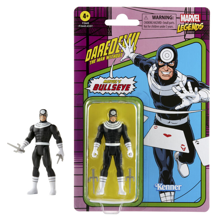 Marvel Legends 3.75-inch Retro 375 Collection Bullseye Action Figure Toy