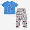 Spiderman 2 Piece PJ Set Blue 4/5