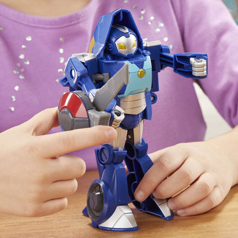 Robot jouet convertible Playskool Heroes Transformers Rescue Bots Academy - Figurine de 15 cm articulée de Whirl