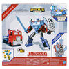 Transformers Toys Battle Call Officer Optimus Prime 10 Inch Converting Action Figure, Toys for Kids Ages 6 and Up