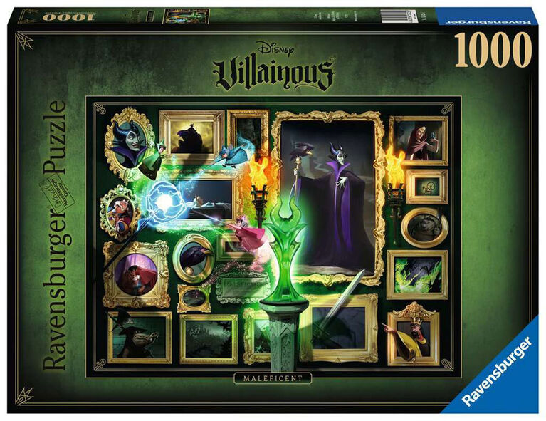 Ravensburger - Villainous: Maleficent Puzzle 1000pc