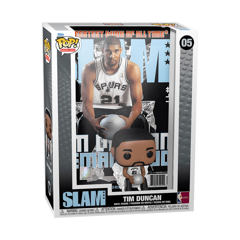 Funko POP! NBA Cover: SLAM - Tim Duncan
