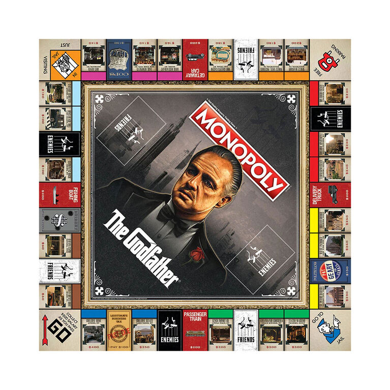 USAopoly MONOPOLY: The Godfather - English Edition