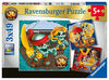 Ravensburger Treasure X Puzzle (3 x 49 piece)