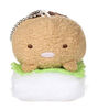 Sumikko Gurashi Plush Stuffed Animal Keychain Tonkatsu-Nigiri (Sushi)