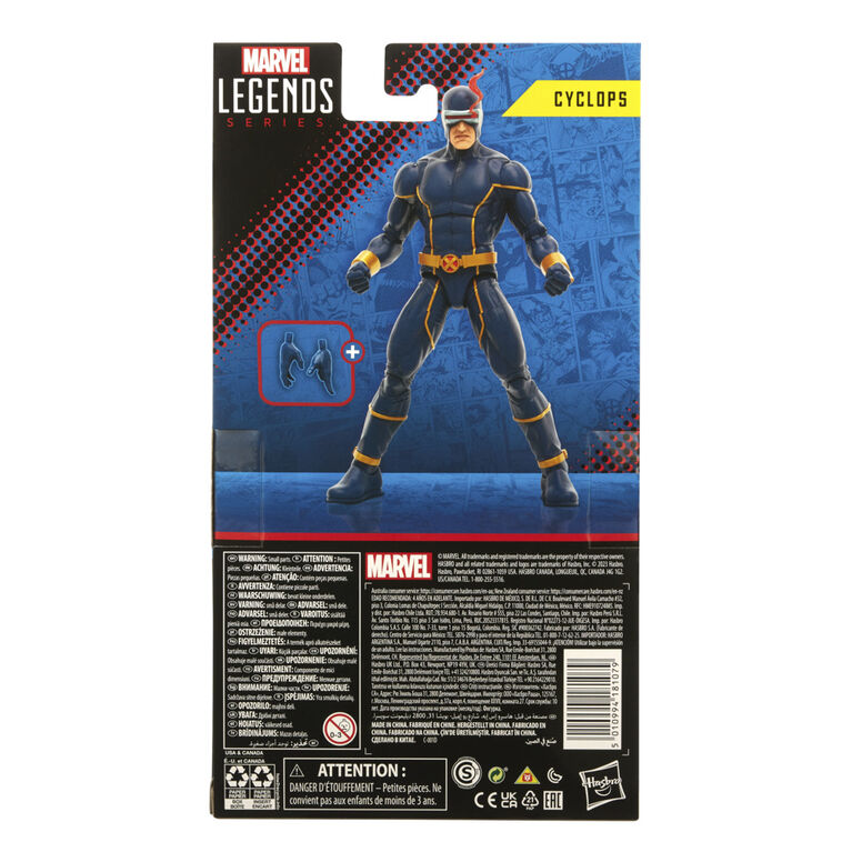 Hasbro Marvel Legends Series: Cyclops Astonishing X-Men, figurine articulée de 15 cm