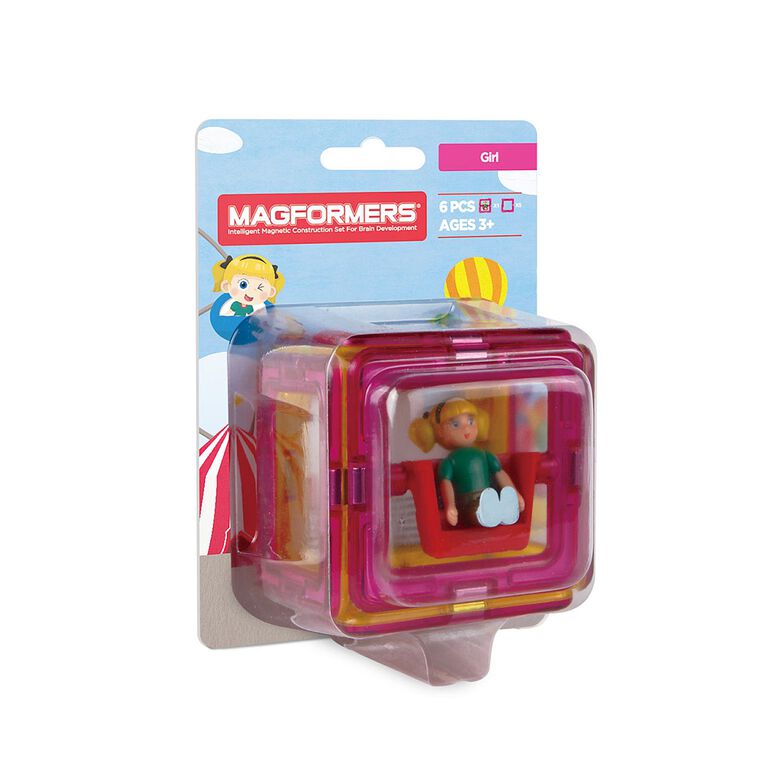 Magformers Add On Character Set - Girl