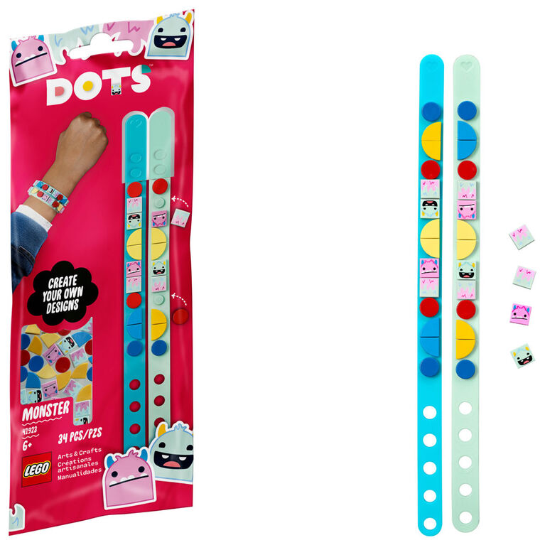 LEGO DOTS Monster Bracelets 41923 (34 pieces)