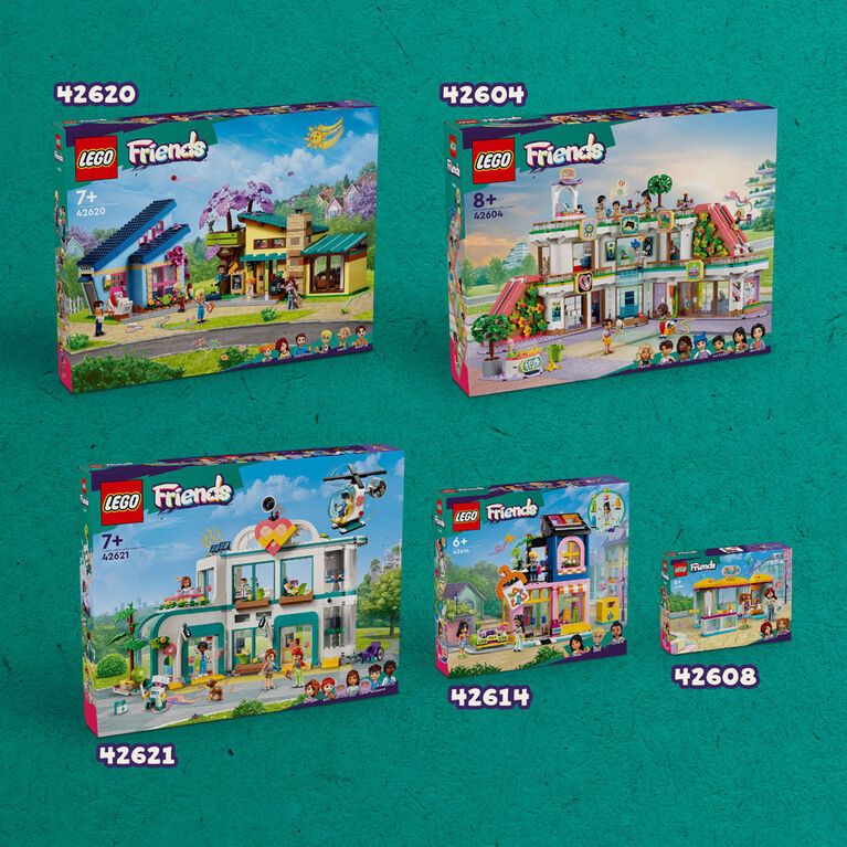 LEGO Friends Andrea's Modern Mansion Doll House - 4 Story Toy House Building Set for Kids - 42639