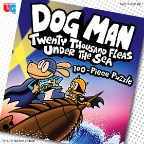 Puzzle 100 pièces Dog Man 20 000 puces - Édition anglaise