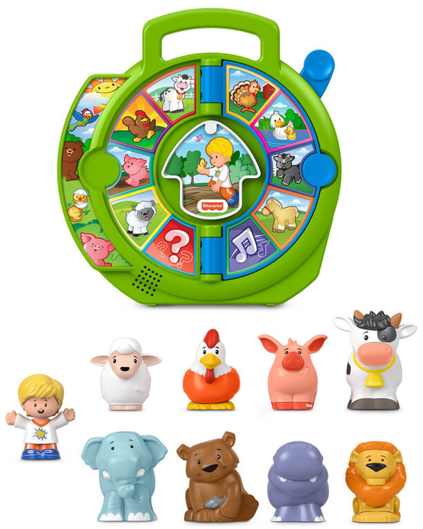 Fisher-Price Little People Exploring Animals See 'n Say Gift Set - English Edition - R Exclusive