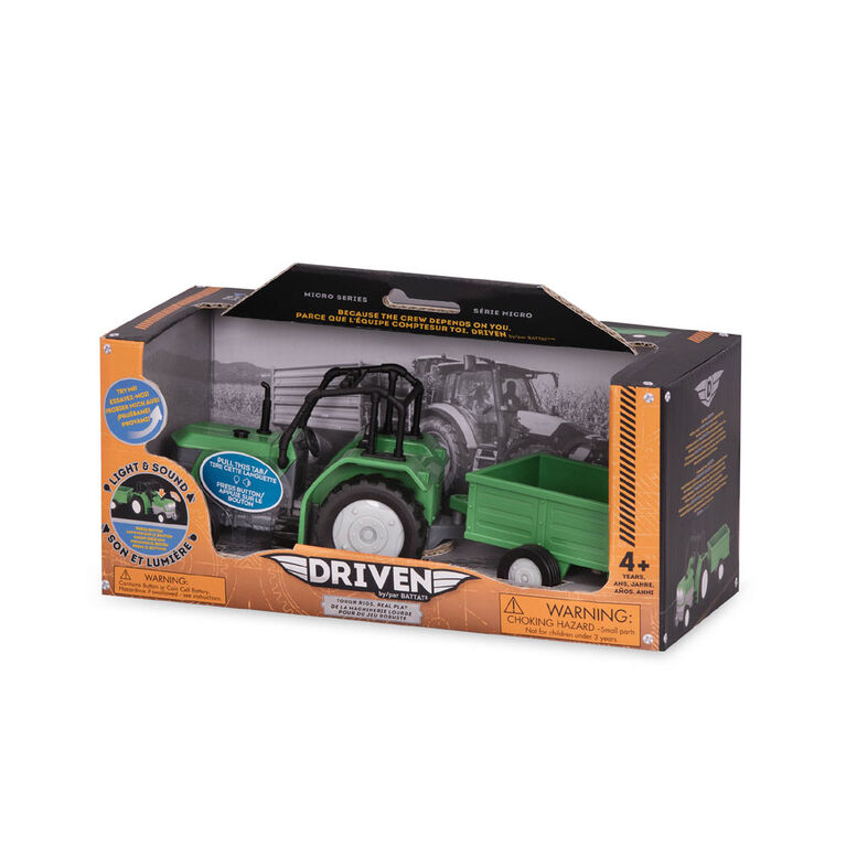 Driven, Toy Tractor with Trailer