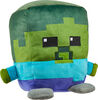 Minecraft Cuutopia Zombie Plush 10-inch Character Pillow Doll, Collectible Toy