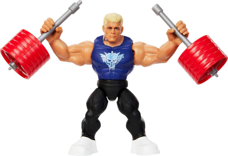 WWE Knuckle Crunchers Figurine articulée et acc. Cody Rhodes