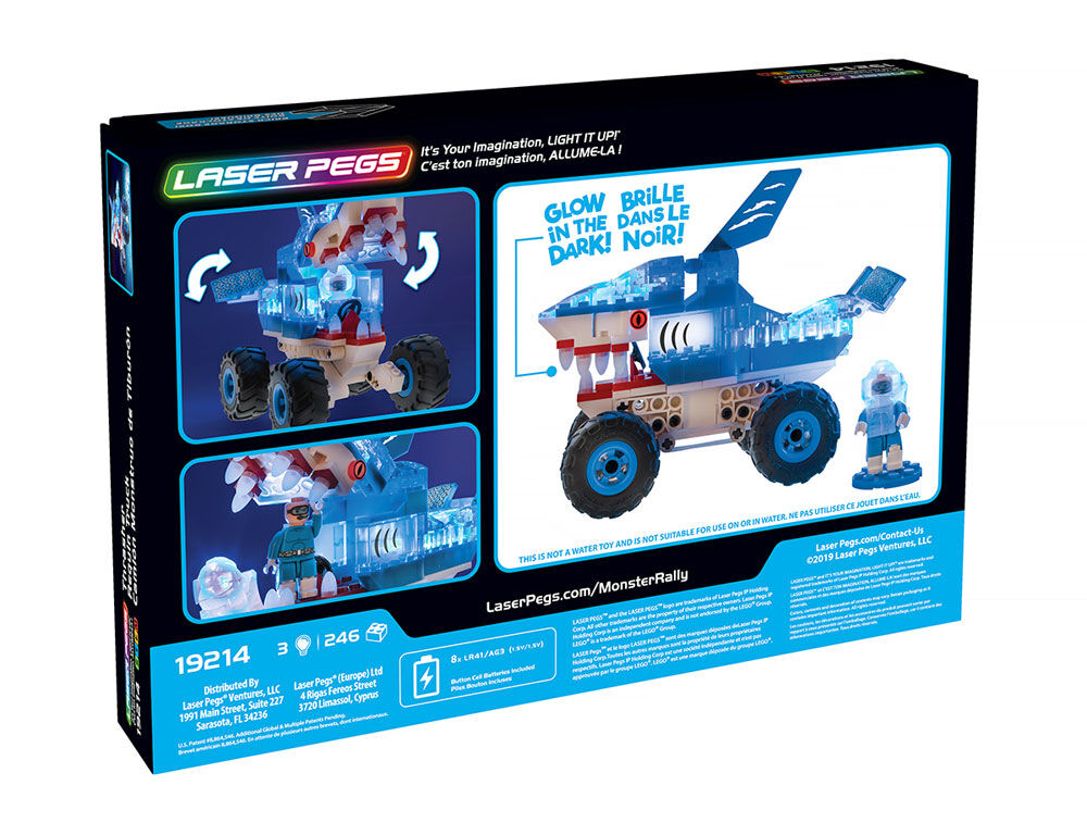 Laser pegs monster rally discount