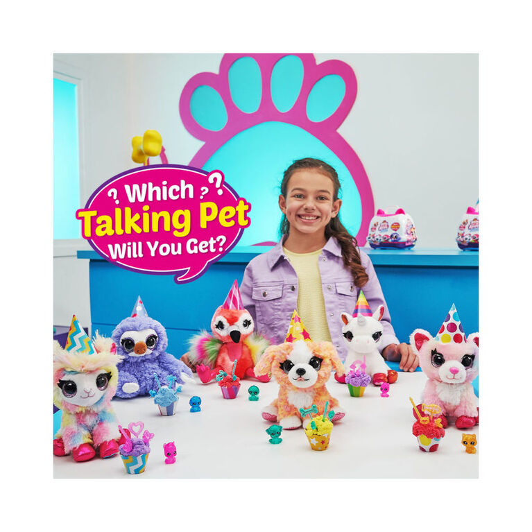 Pets Alive Pet Shop Surprise - Surprise Interactive Toy Pets with Electronic Speak and Repeat