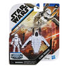 Star Wars Mission Fleet, Clone Trooper Arena Rescue, classe équipement, figurine de 6 cm avec véhicule