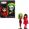 Monster High Skullector Betelgeuse and Lydia Collectible Dolls, Beetlejuice Beetlejuice 2-Pack