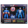 Marvel Legends Series Gamerverse Captain America vs Venom Action Figure Collectibles