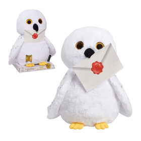 Harry Potter Collector Hedwig Plush Stuffed Owl Toy, White, Snowy Owl - R Exclusive