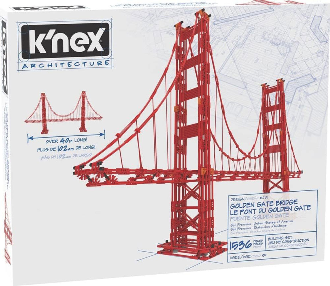 K'NEX Architecture: Golden Gate Bridge