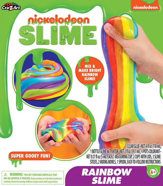 Nickelodeon Rainbow Slime Kit