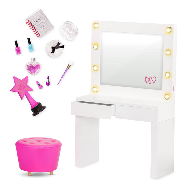 Our Generation, Glitz And Glamour, Dressing Room Playset for 18-inch Dolls