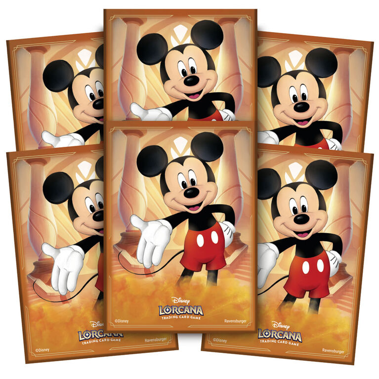 Lorcana The First Chapter Card Sleeves Mickey Mouse