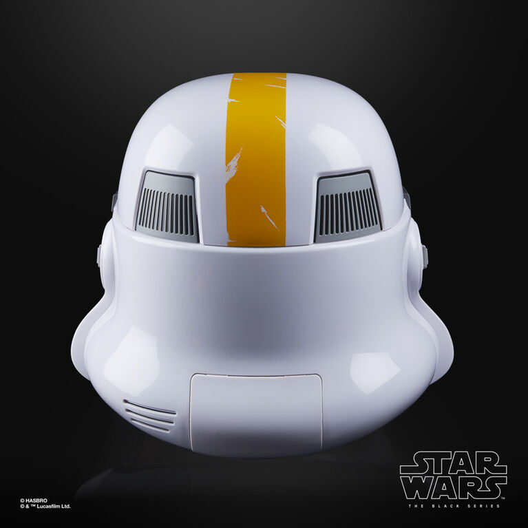 Star Wars The Black Series, The Mandalorian, casque électronique premium de Stormtrooper d'artillerie