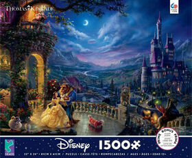 Ceaco: Thomas Kinkade Disney - Beauty and the Beast - 1500 Piece Puzzle
