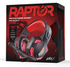 Raptor pro plus gaming headset with led lights