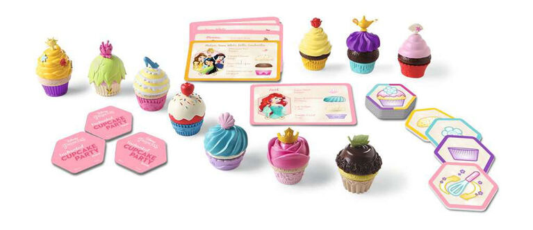 Wonder Forge - Disney Princess Enchanted Cupcake Party Game - English Version