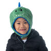 FlapJackKids - Baby, Toddler, Kids, Boys - Water Repellent Trapper Hat - Sherpa Lining - Dino/Astronaut - Medium 2-4 years
