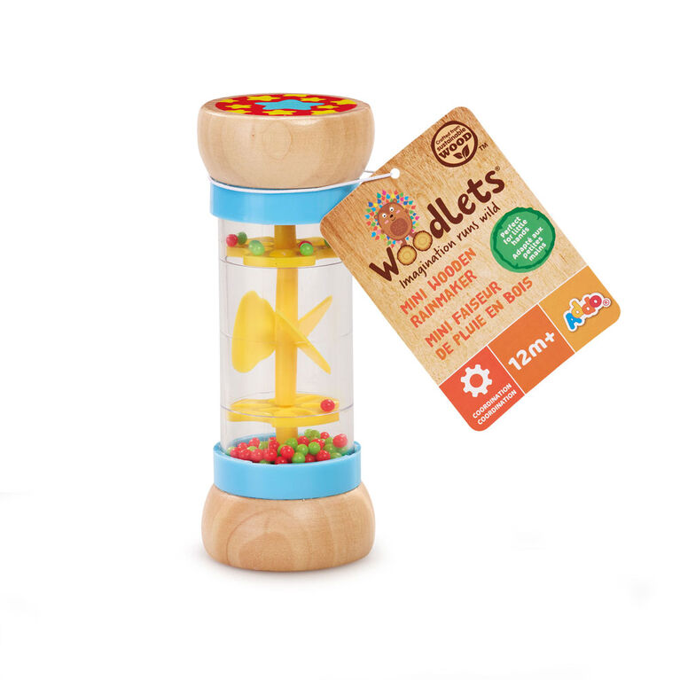 Woodlets Mini Wooden Rainmaker - R Exclusive