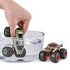 Monster Jam, Official Soldier Fortune Black Ops vs. Zombie Color-Changing Die-Cast Monster Trucks, 1:64 Scale