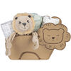 Coffret cadeau 5 pièces en forme de lion Welcome Baby