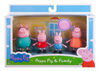 Peppa Pig - Peppa and Family 3" 4 pack - English Edition