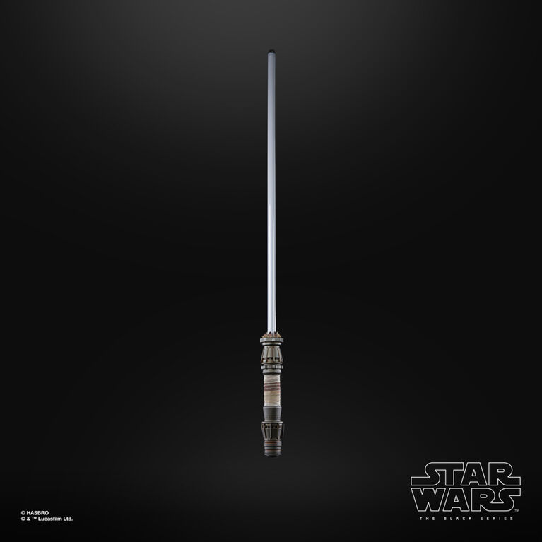 Star Wars The Black Series, sabre laser Force FX Elite de Rey Skywalker avec LED et effets sonores