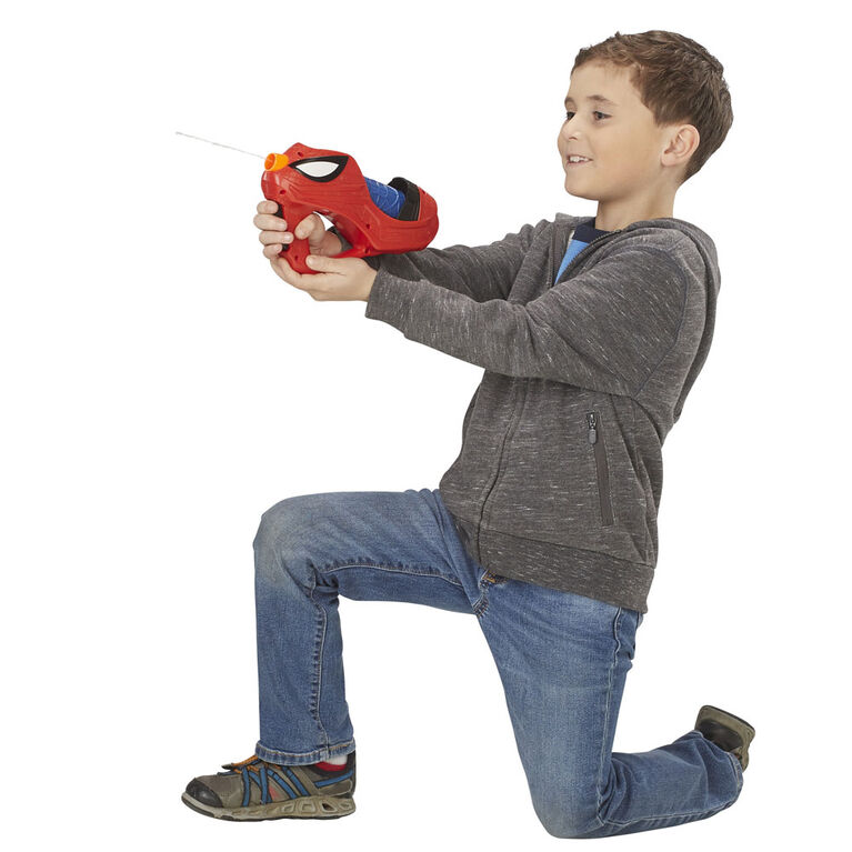 Spider-Man: Far From Home - Blaster lance-toiles jouet de Spider-Man avec toile liquide